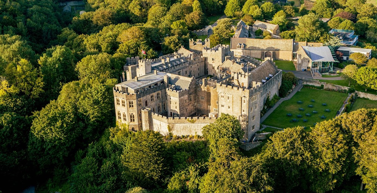 St Donat's Castle - castle wedding venue in Llantwit Major, Vale of Glamorgan