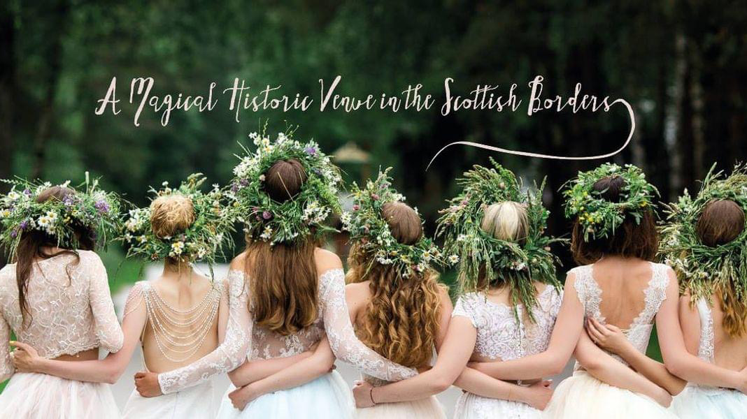 Branxholme Castle - castle wedding venue in Hawick, Scottish Borders
