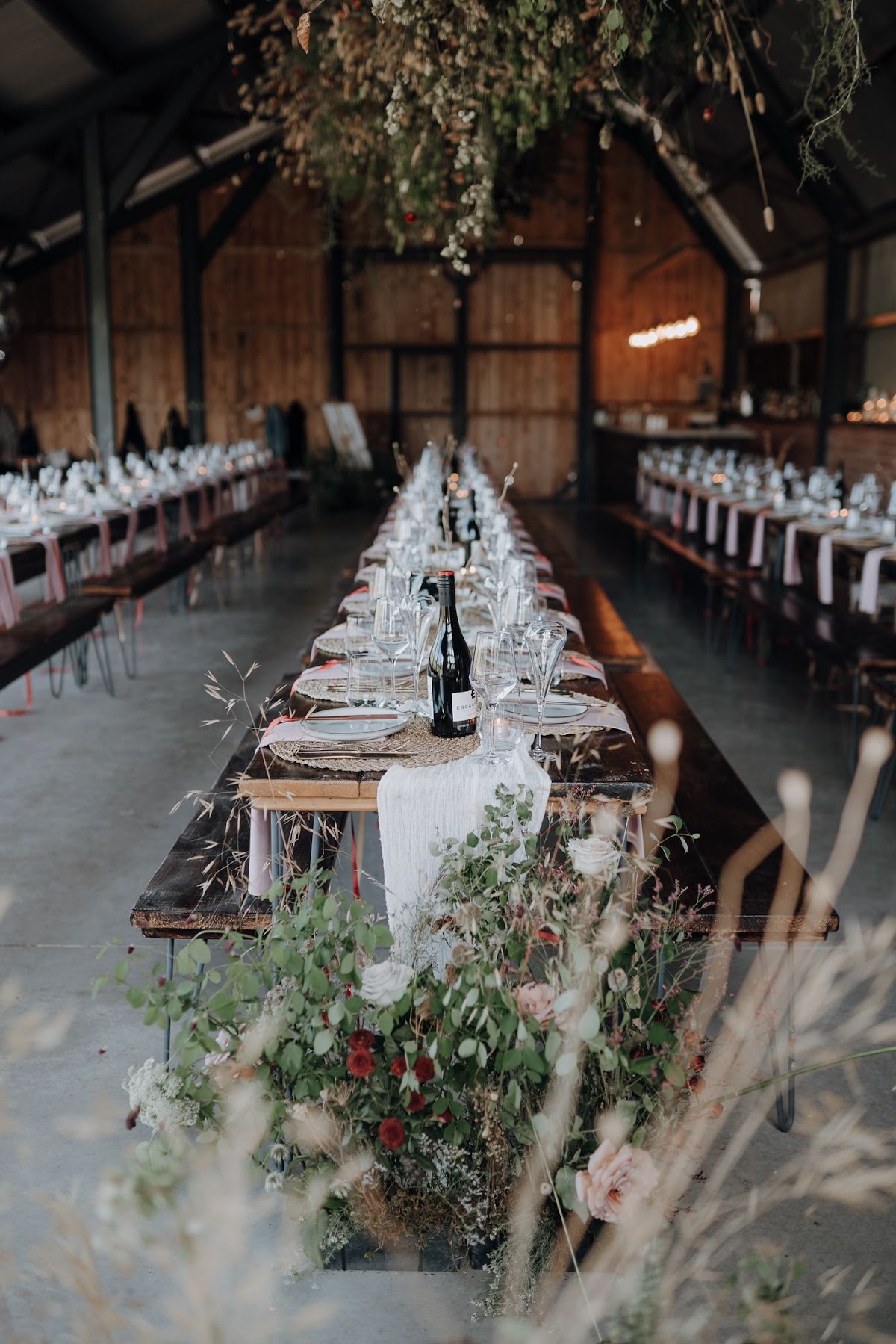 The Giraffe Shed - barn wedding venue in Newtown, Powys