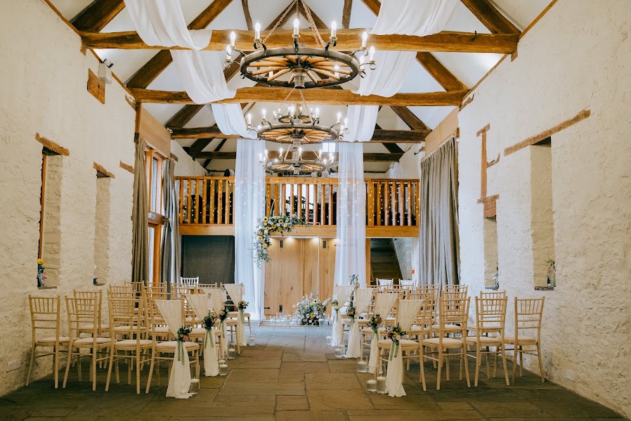 Barn at Brynich - barn wedding venue in Brecon, Powys
