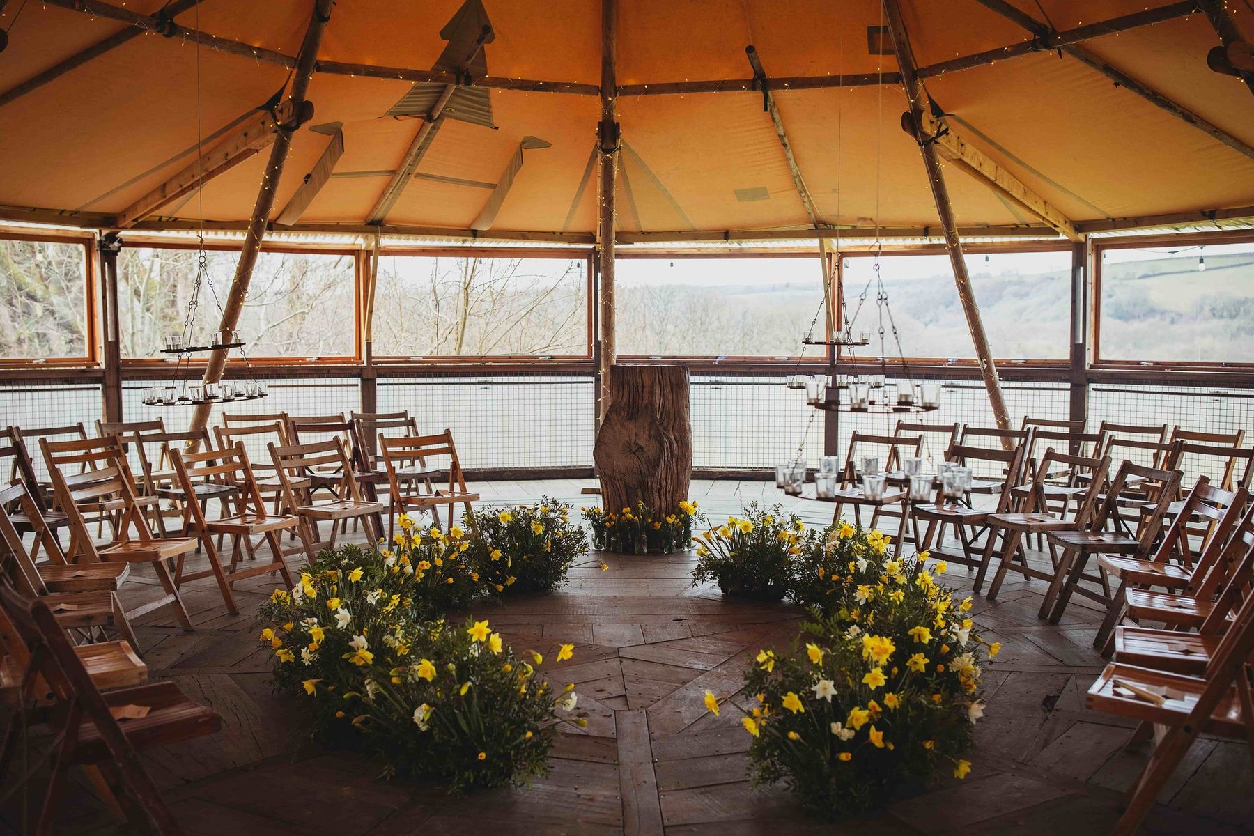 Fforest Farm wedding venue